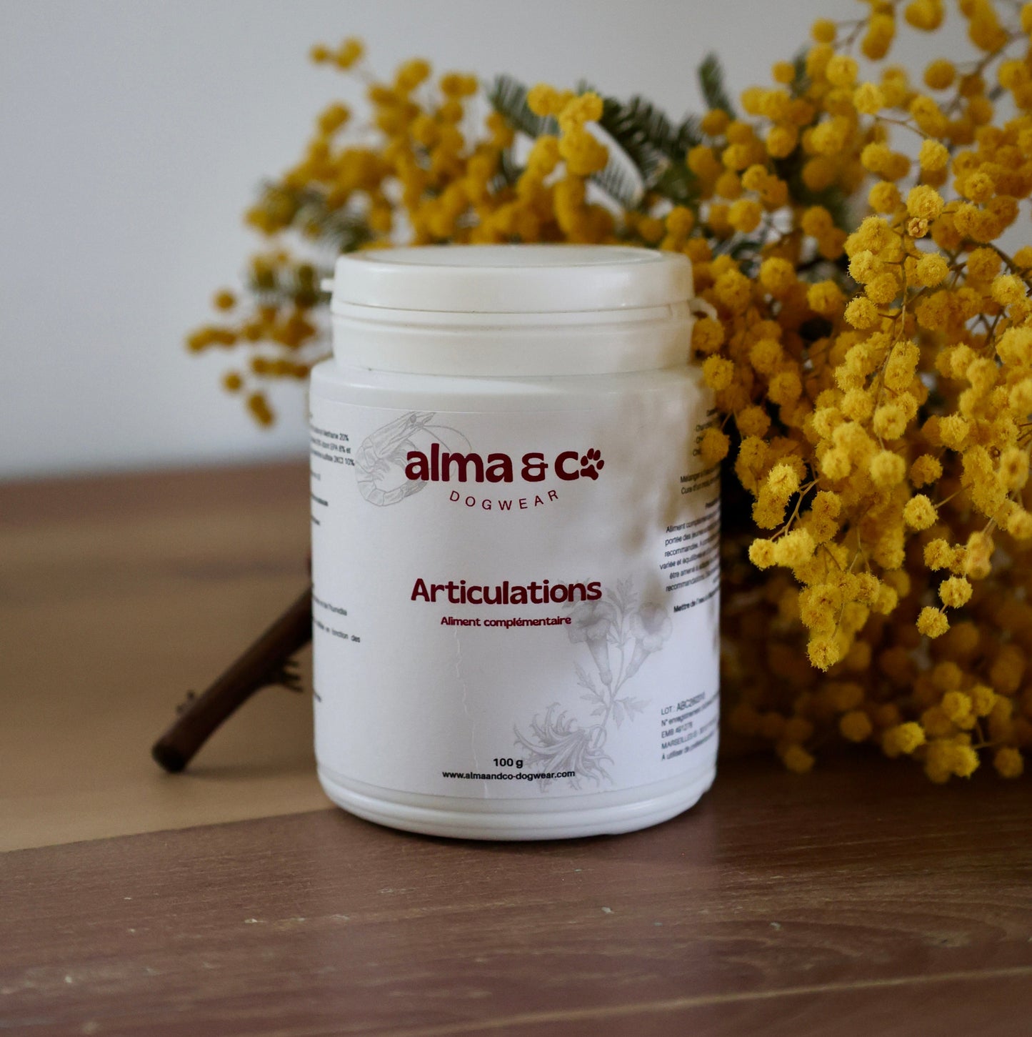 Aliment complémentaire naturel pour les articulations pour les chiens et les chats