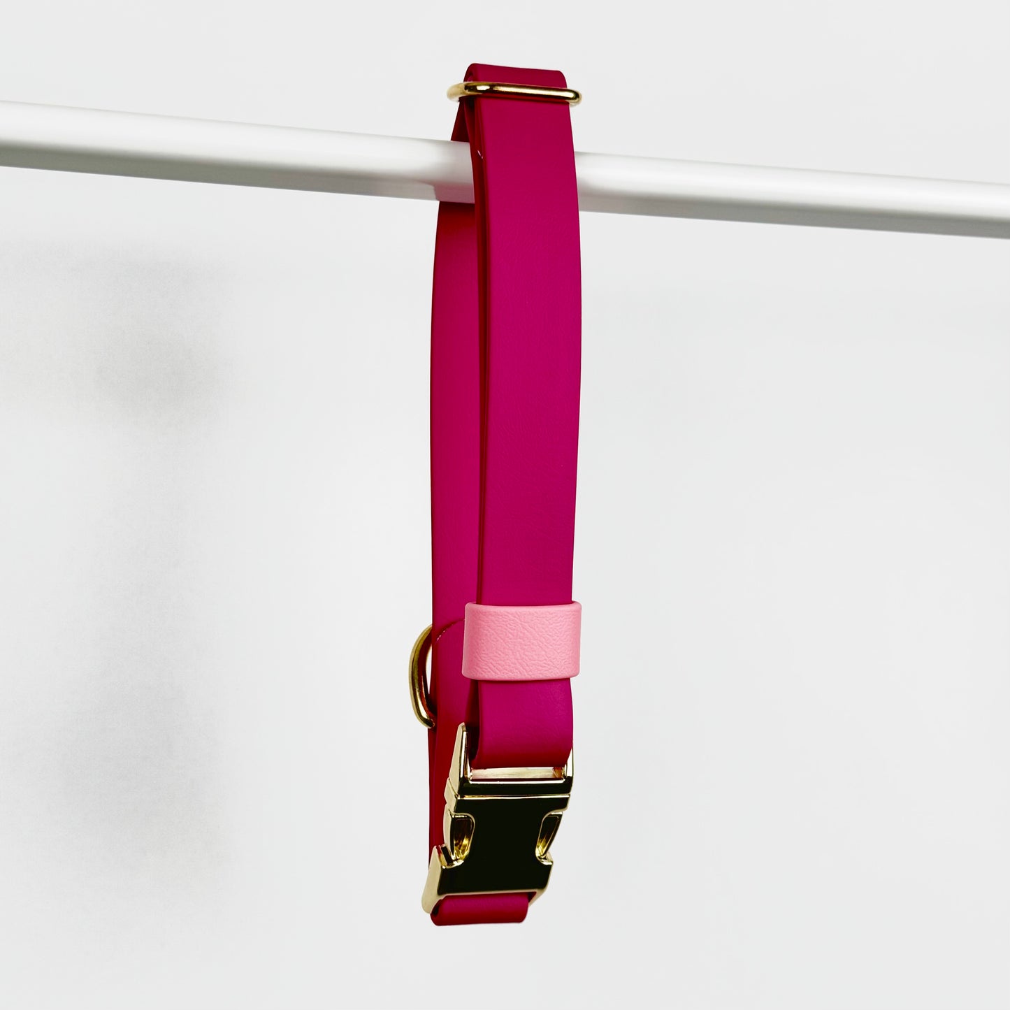 Collier clip taille S rose
