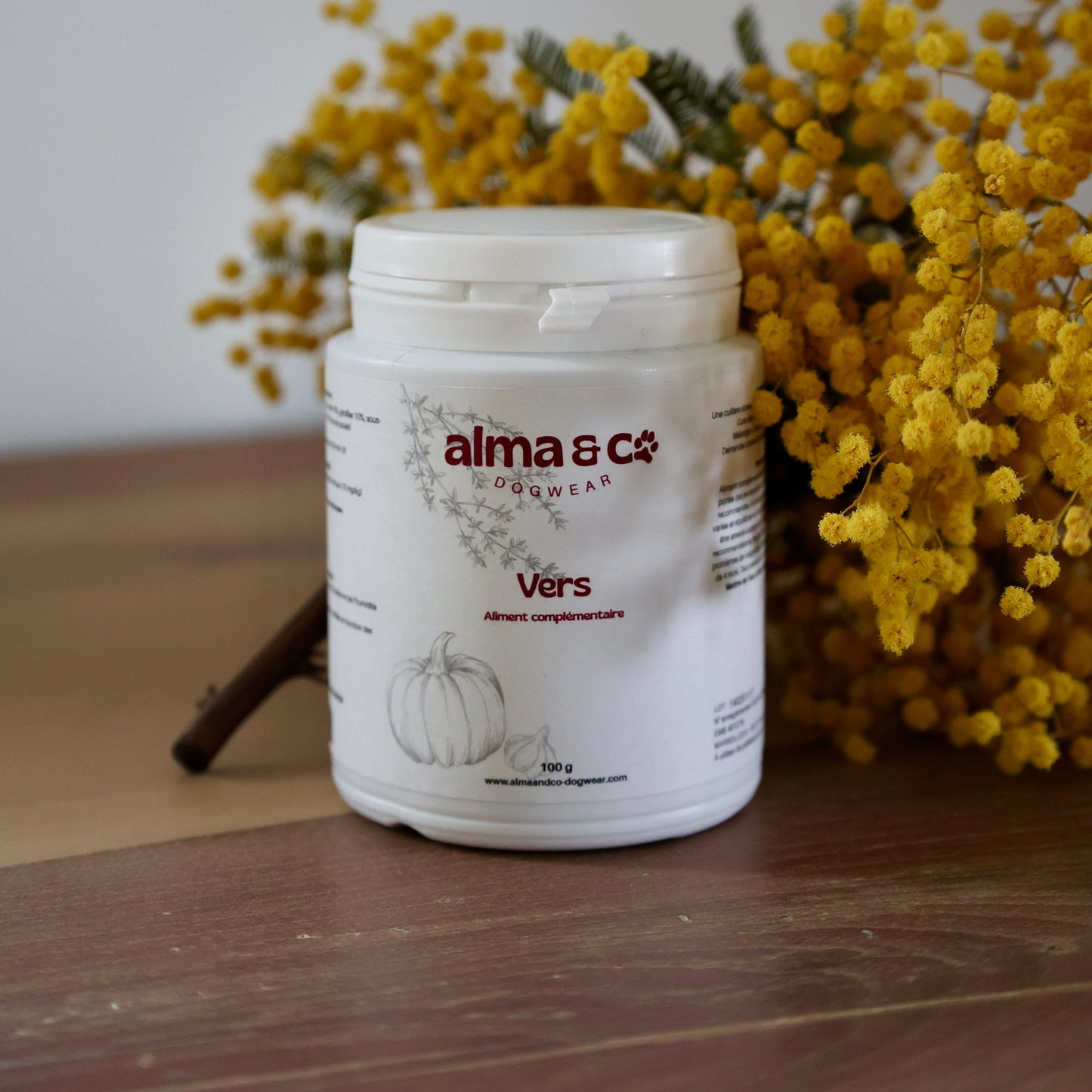 Aliment complémentaire vermifuge naturel