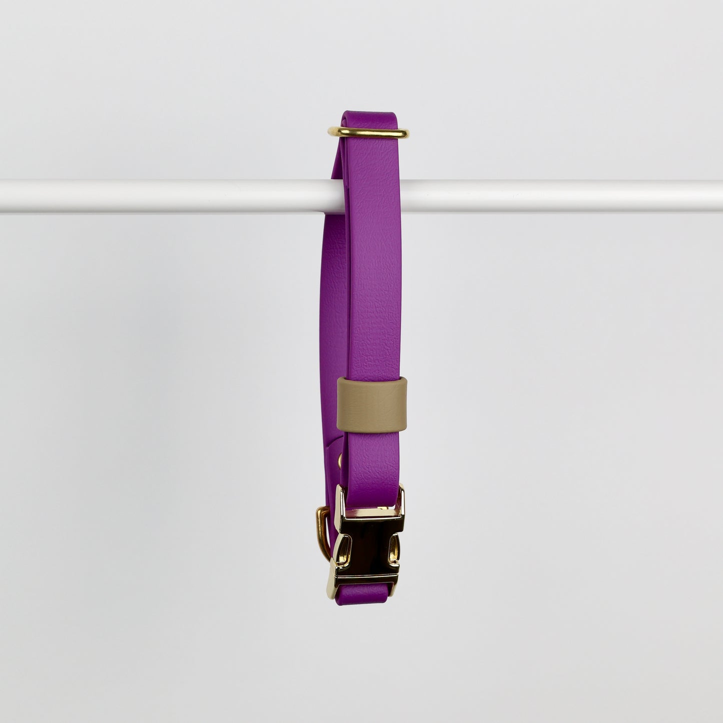 Collier clip taille M violet