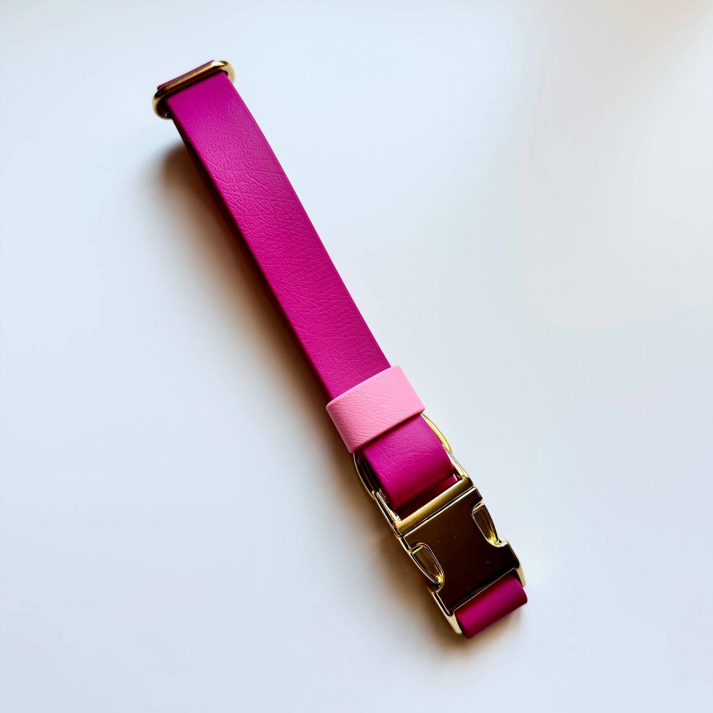 Collier clip taille S rose
