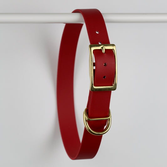 Collier Alma taille XL rouge