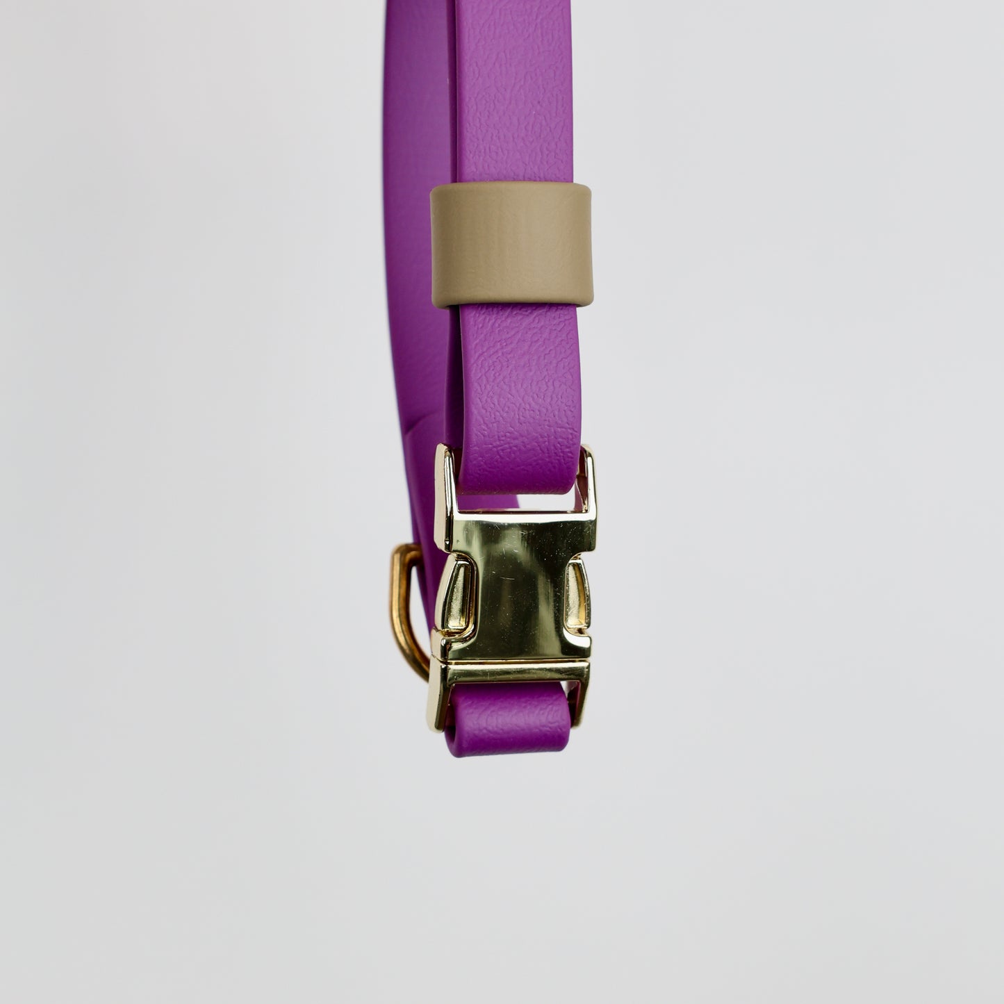 Collier clip taille M violet